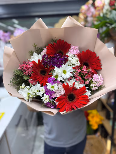 Papatya Hüsnü Yusuf Gerbera Aranjmanı